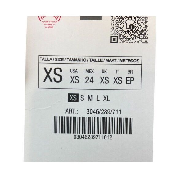 Zara Womens Faux Suede Shirt Top Vest Size XS Tan Brown Sleeveless 3046/289 NWT - Picture 5 of 7